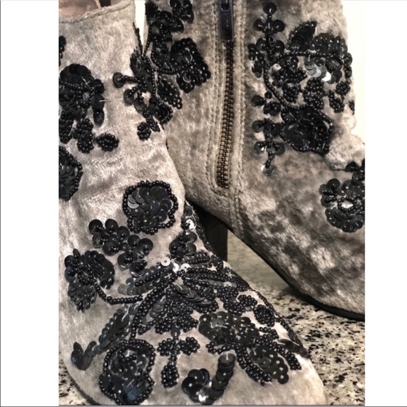 Free People Bead&Sequin Embroidered Booties - Picture 6 of 8